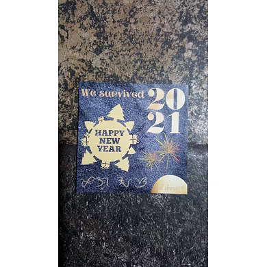d'shevic® Photo Magnet - NewYearSurvived2021-ONLINE-PM275NYS2021-20221205