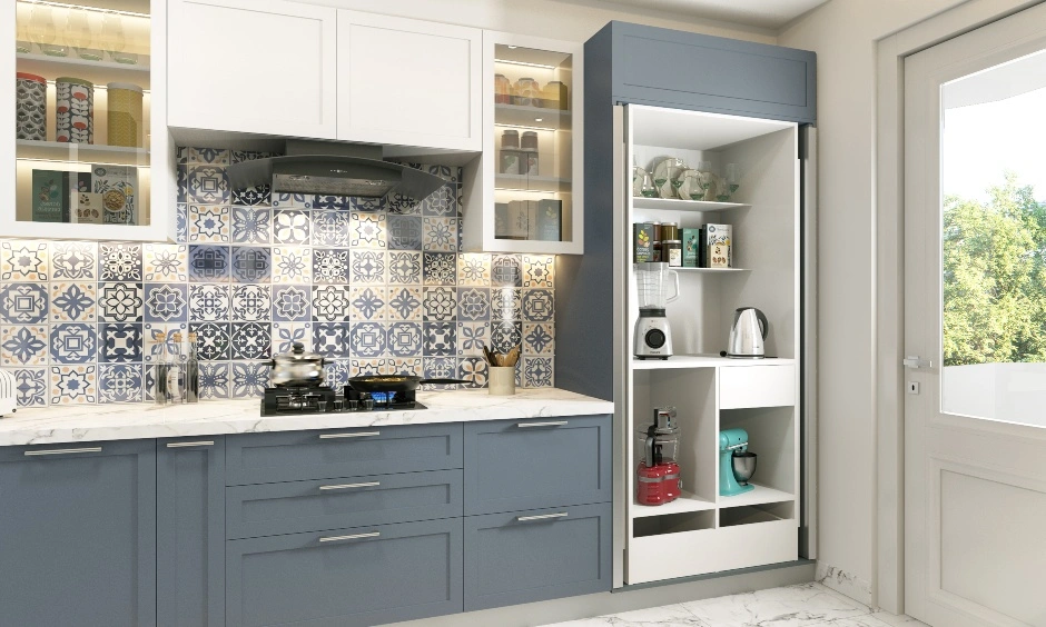 A Parallel Kitchen With Modern Storage Solutions-DC251