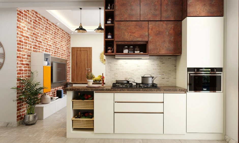 A Modern Modular Kitchen With A Classic Touch-DC298