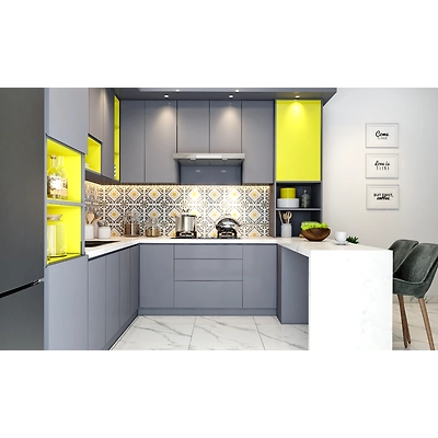 A Kitchen Inspired By Pantone’s Colour Of The Year-1