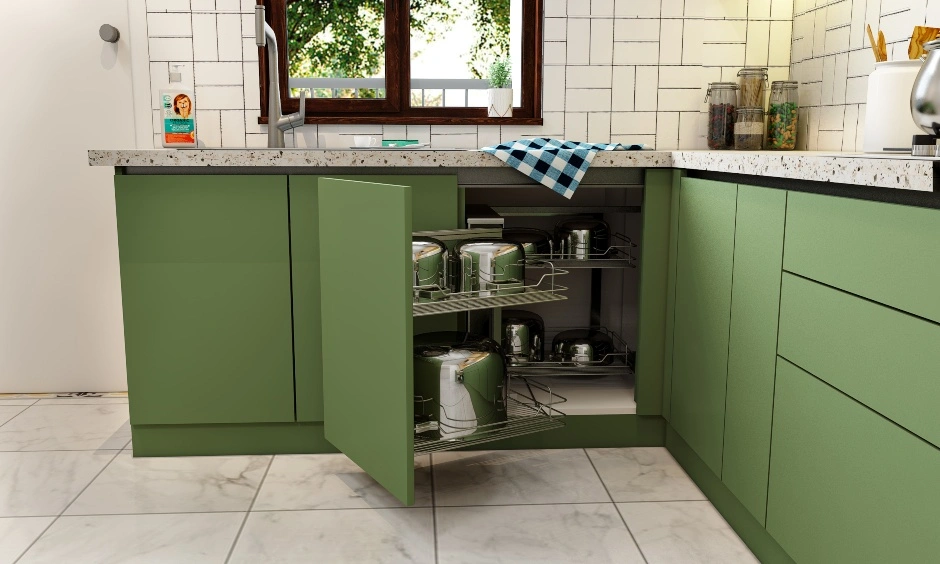 A Modern L Shaped Kitchen Design In Dual Tone-3