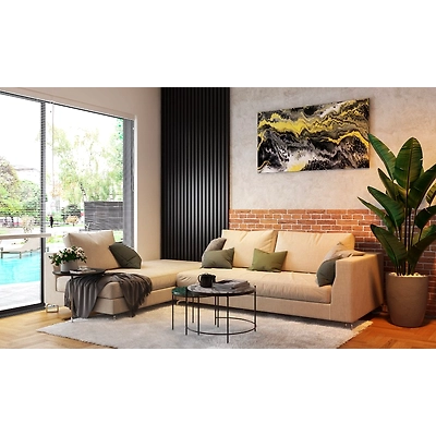 Industrial Style Living Room Interior Design-1