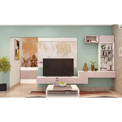 A Modern Living Room Designed With Functional Furniture-1