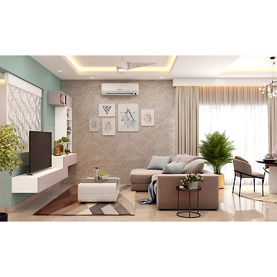 A Modern Living Room Designed With Functional Furniture-2