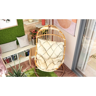 A Petit Balcony With A Turf Grass In The Wall And Floor-1