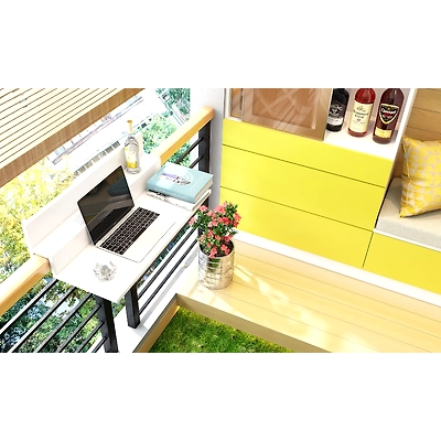 A Balcony Design With A Smart Bar Unit-1