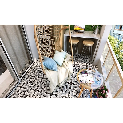 A Refreshing Balcony With The Perfect Home Office Setup-1