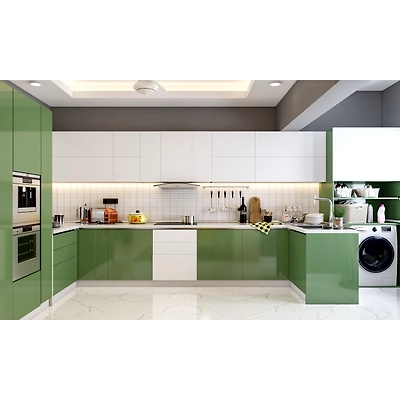 A Warm And Cozy 3BHK Flat Design With All The Comfort You Need-DC100