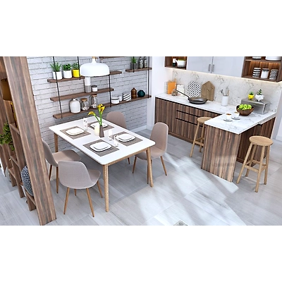 A Modern And Quaint 3 BHK Flat Design With Just The Right Amount Of Flair-9