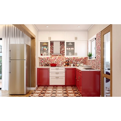 A Vibrant and Fun 3BHK Flat Interior Design-DC102