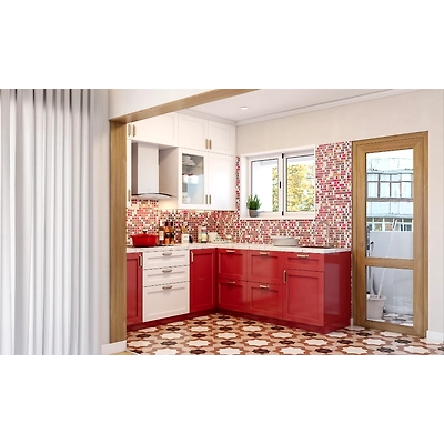 A Vibrant and Fun 3BHK Flat Interior Design-3