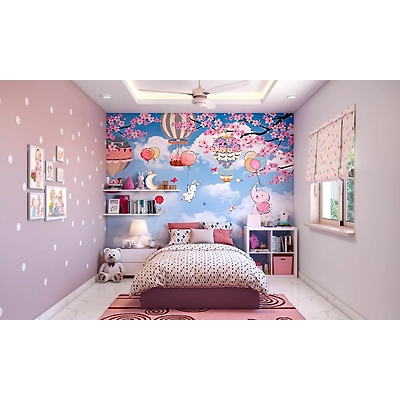 A Vibrant and Fun 3BHK Flat Interior Design-7