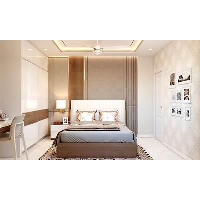 A Vibrant and Fun 3BHK Flat Interior Design-9
