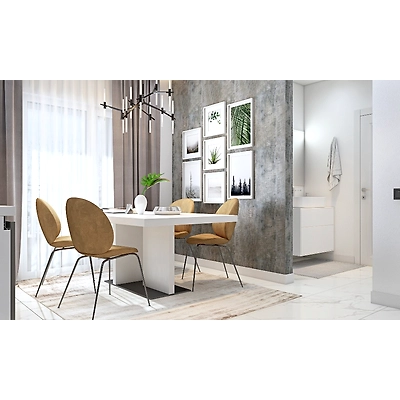 A Luxurious 3BHK Flat Designed With Classy Interiors-5