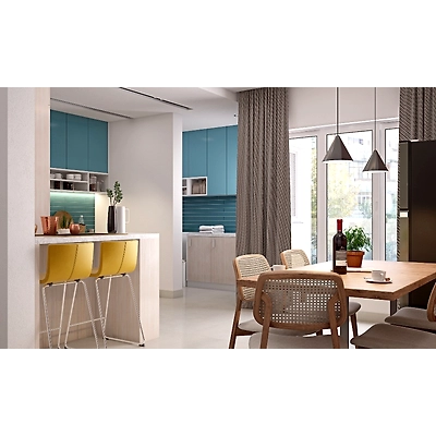 A Well Lit 3BHK With Space-Saving Furniture-4