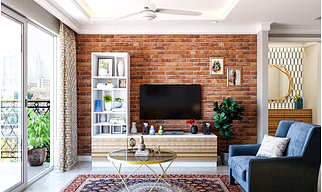 An Eclectic 3BHK Design With A Variety Of Colours, Patterns and Furnishings