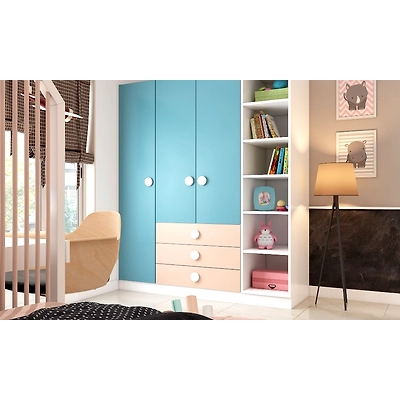A Quaint 3BHK With Modern Space-Saving Furniture Pieces-5