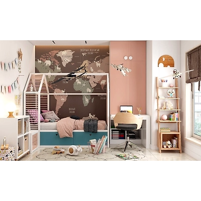 A Quaint 3BHK With Modern Space-Saving Furniture Pieces-6