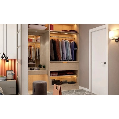 A Quaint 3BHK With Modern Space-Saving Furniture Pieces-9