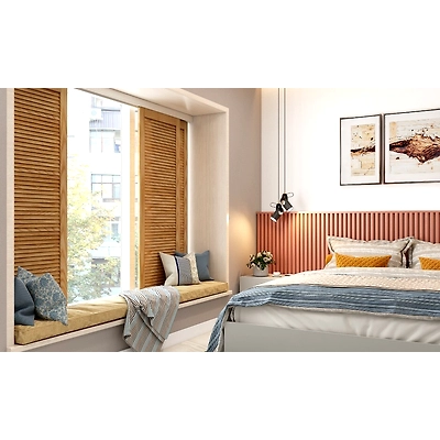 A Quaint 3BHK With Modern Space-Saving Furniture Pieces-12