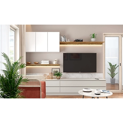 A Quaint 3BHK With Modern Space-Saving Furniture Pieces-14