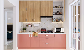 A Modern Rustic 2 BHK Home Design