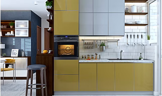 A Modern 2BHK House Design With Space Saving Furniture