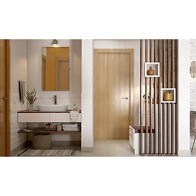 A Compact 1 BHK Home Design With A Mix Of Finishes And Textures-4