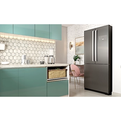 A Compact 1 BHK Home Design With A Mix Of Finishes And Textures-7