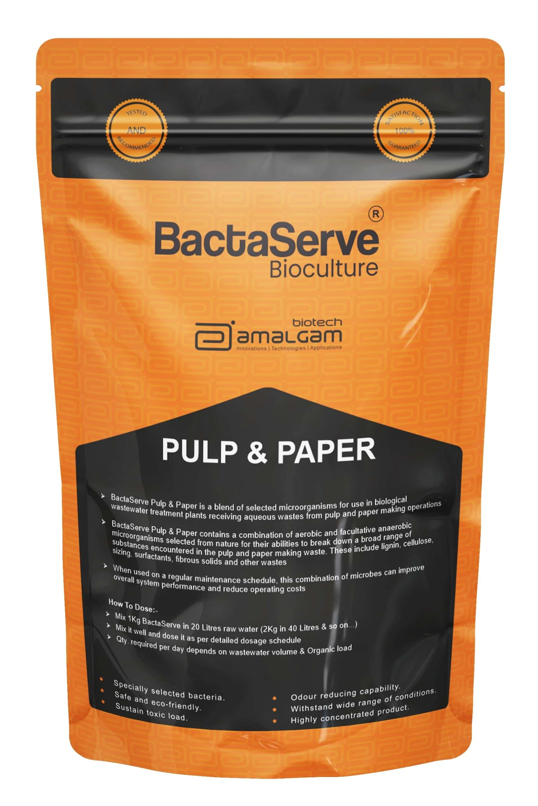 BactaServe – Pulp &amp; Paper, (Pollution Control BactaServe - Pulp and Paper Bacteria from Wastewater Treatment)-11640548