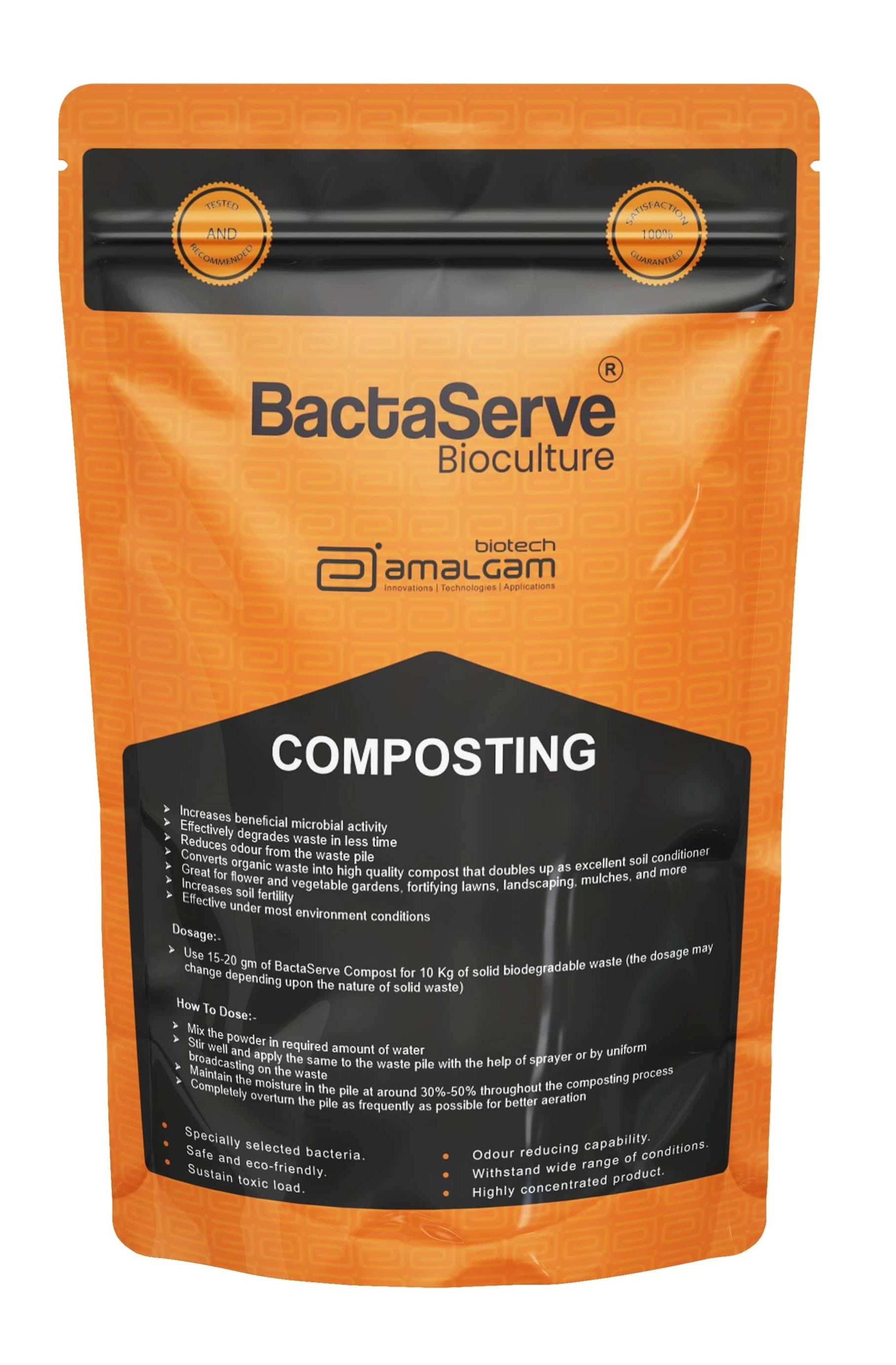 BactaServe – Composting, (Organic BactaServe Composting Used for Waste Food Compost in Food &amp; Beverage Factory)-11640544