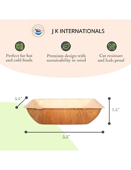 5&quot; Square Bowls (10 oz)-1-sm