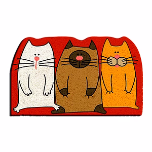 Animal Shaped Coir Mat