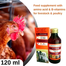 Ambiplex - Veterinary Feed Supplement with Multivitamins & Amino Acids for Dairy & Poultry