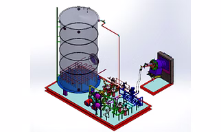 Fuel Oil / Gas Skid – Oil Guns & Ignition Systems – Natural Gas, HFO for Industrial Boiler and Process Equipment Supply