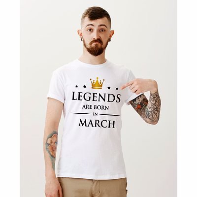 legends are born in march
