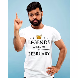 legends are born in february