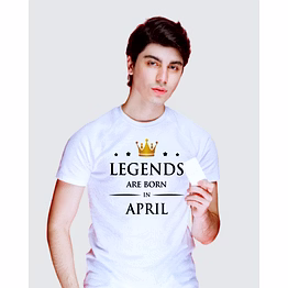 legends are born in april