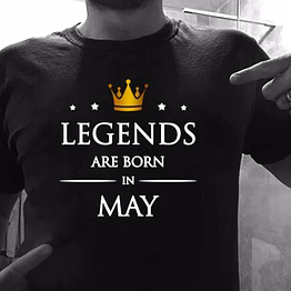legends are born in may