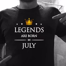 legends are born in july