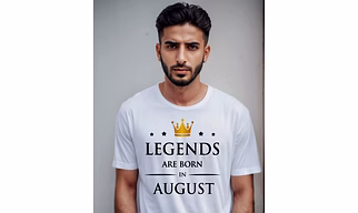 Legends are born In  AUGUST-white