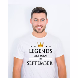 legends are born in sepember