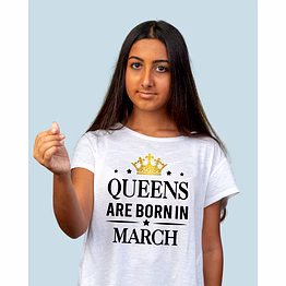 queens are born in march-white