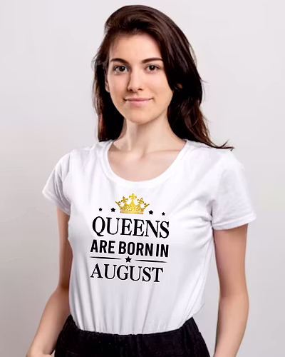 Queens Are Born In  AUGUST-White-290252-1b6c340a