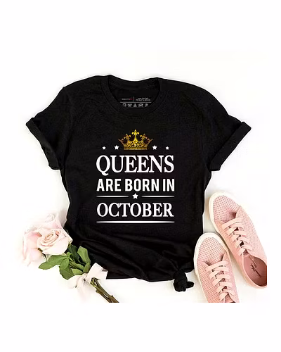 Queens Are Born In SEPTEMBER-Black-1