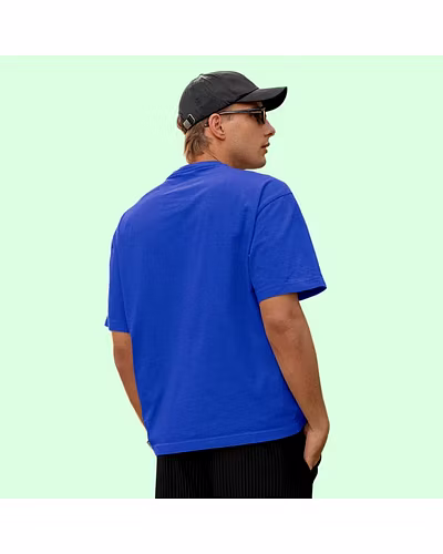 Unisex Oversize Plain T-Shirts RED Mens-3