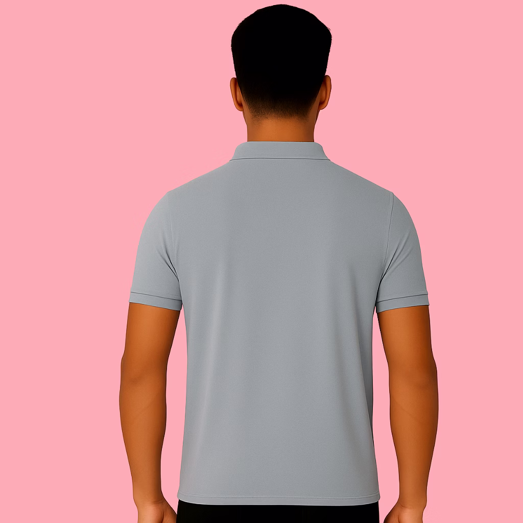 Corporate POLO T-Shirts with Company LOGO- Brown image 4