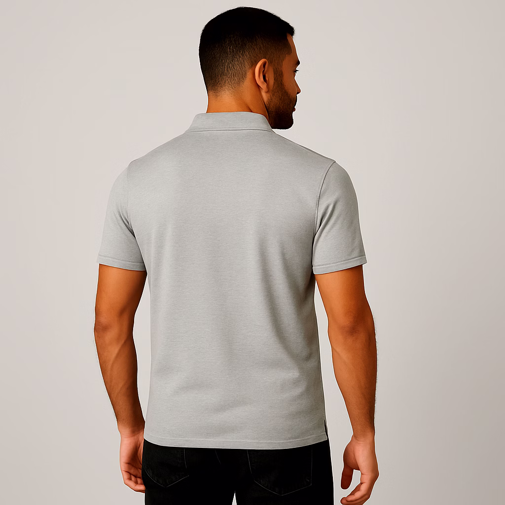 Corporate POLO T-Shirts with Company LOGO- Navy Blue image 5