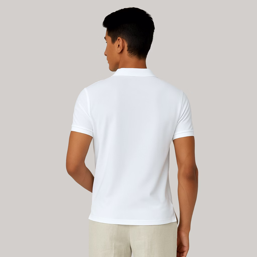 Corporate POLO T-Shirts with Company LOGO-white image 2