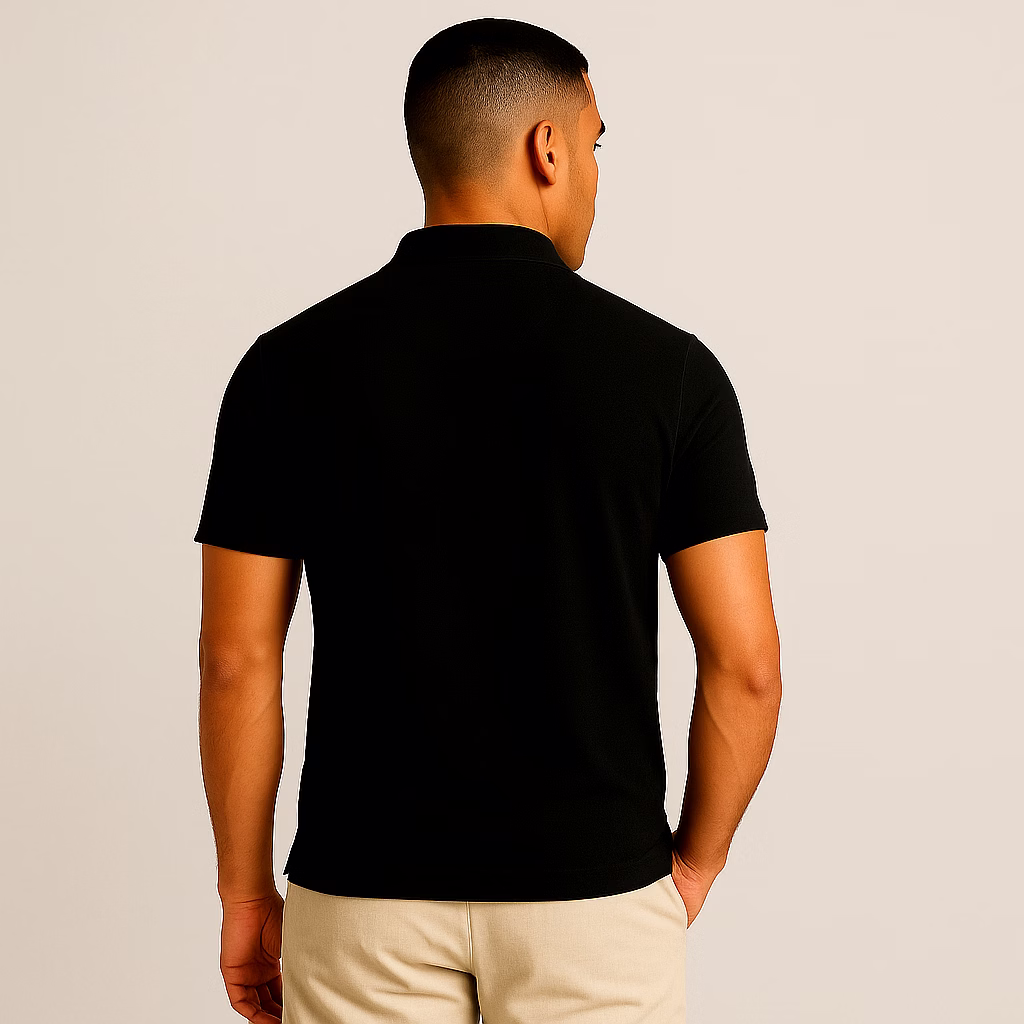Corporate POLO T-Shirts with Company LOGO-Yellow image 4